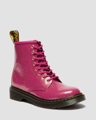 ジュニア 1460 グリッター Patent Leather ブーツ