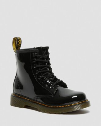 ジュニア 1460 Patent Leather レースアップブーツ