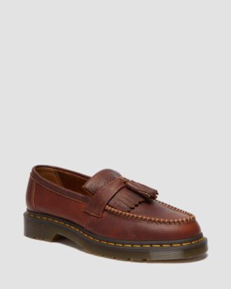 Adrian イエローステッチ Ambassador Leather ローファー