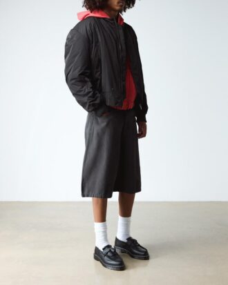 Adrian ホワイトステッチ Smooth Leather ローファー