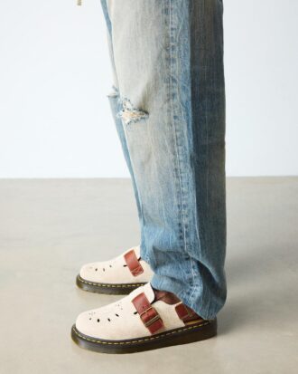 Jorge Made In England デザートオアシス スエード スリングバックミュール