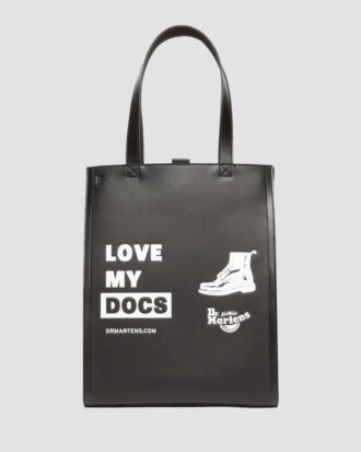 LOVE MY DOCS レザートートバッグ