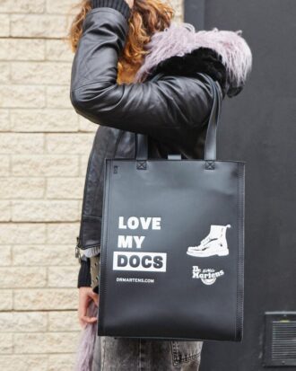 LOVE MY DOCS レザートートバッグ