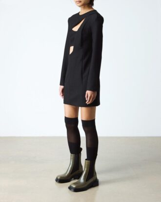 MAYBOLE CHELSEA スクエアトゥ レザーブーツ