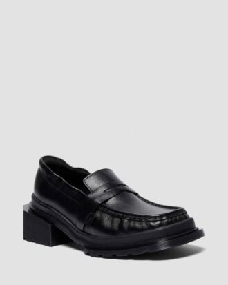 MAYBOLE LOAFERスクエアトゥ シャープレザーローファー