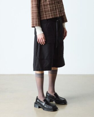 MAYBOLE LOAFERスクエアトゥ シャープレザーローファー
