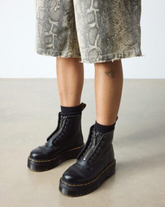 Sinclair ミルドNappa Leather Platformブーツ