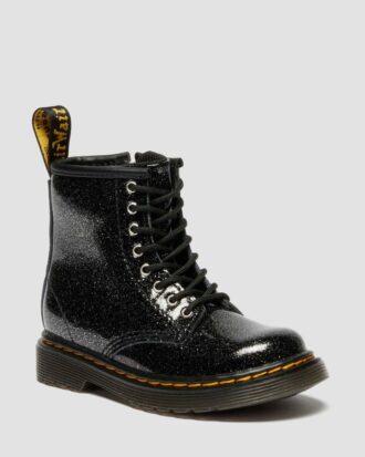 TODDLER 1460 グリッターPatent Leatherブーツ