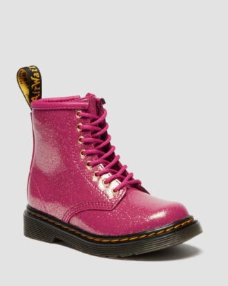 TODDLER 1460 グリッターPatent Leatherブーツ