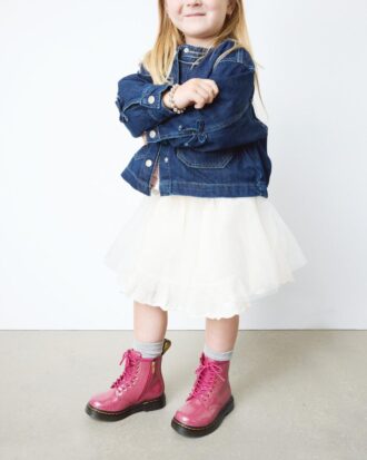 TODDLER 1460 グリッターPatent Leatherブーツ